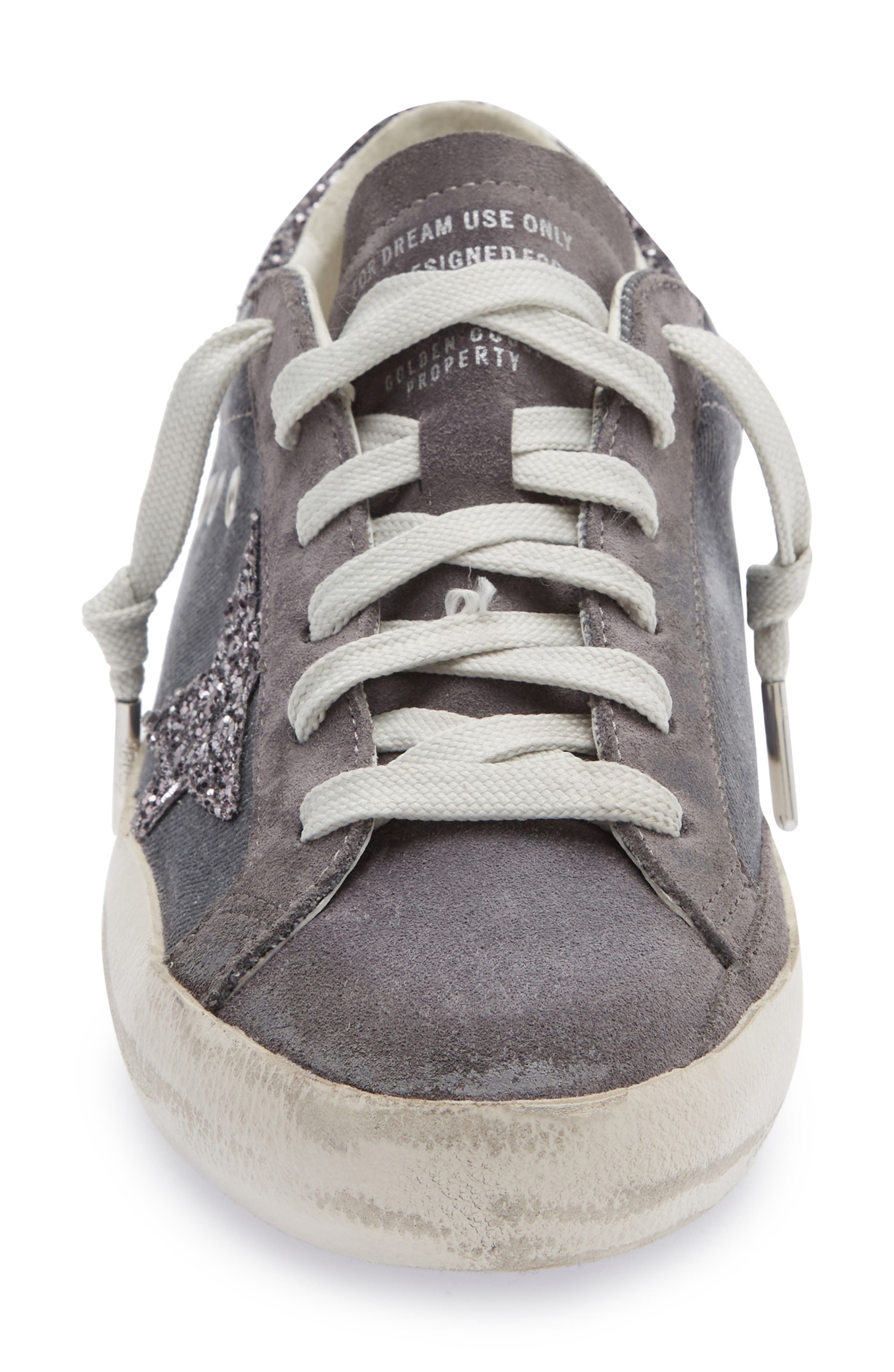 Golden Goose Super-Star Low Top Sneaker, Alternate, color, Grey