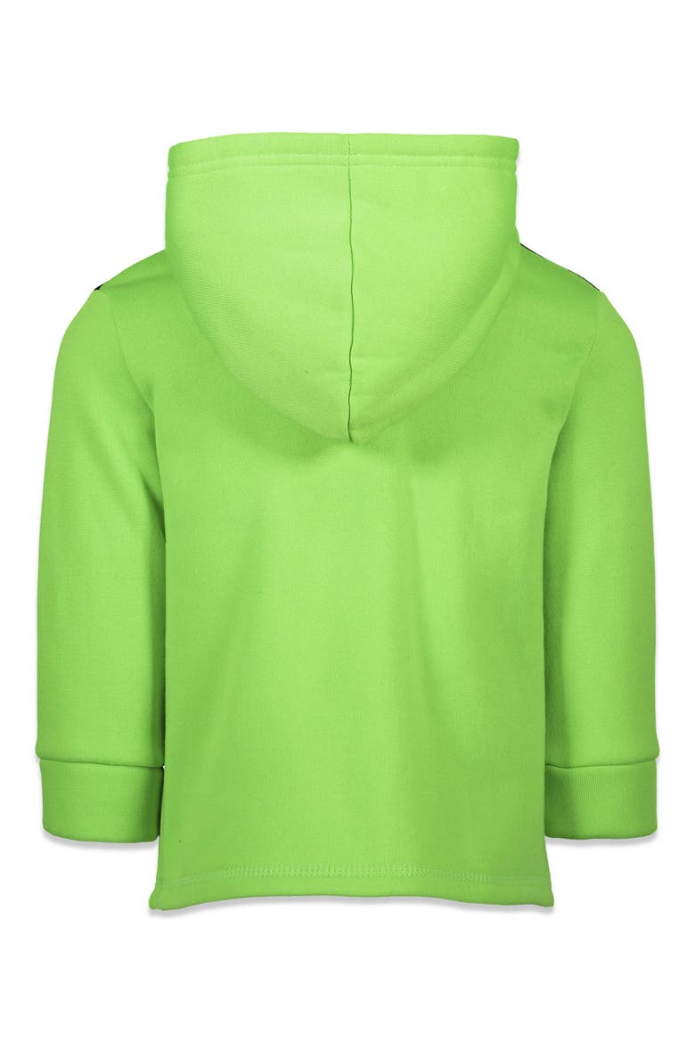 Avengers Fleece Quarter-Zip Hoodie, Alternate, color, Hulk Green Black