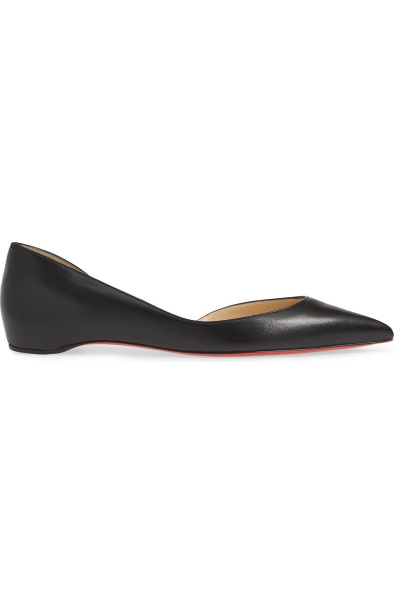 Christian Louboutin Iriza Half d'Orsay Flat, Alternate, color,
