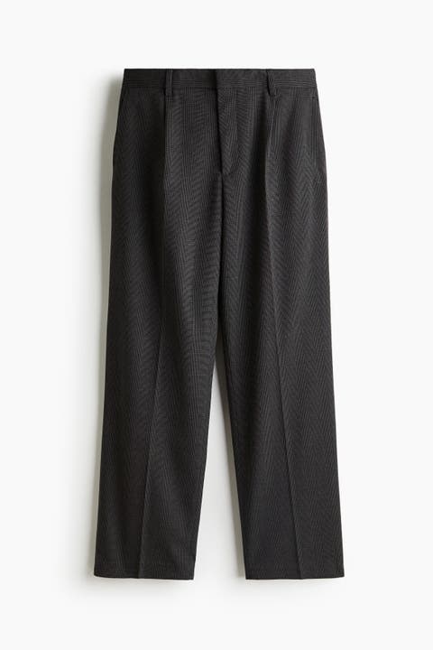 Relaxed Fit Suit Trousers