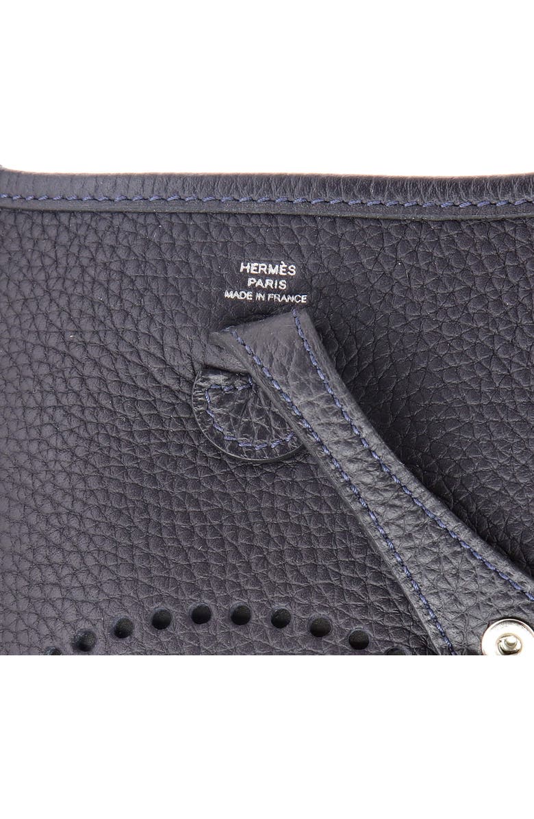 Pre-Owned Hermes Evelyne Bag Gen III Clemence TPM, Alternate, color, Bleu Nuit