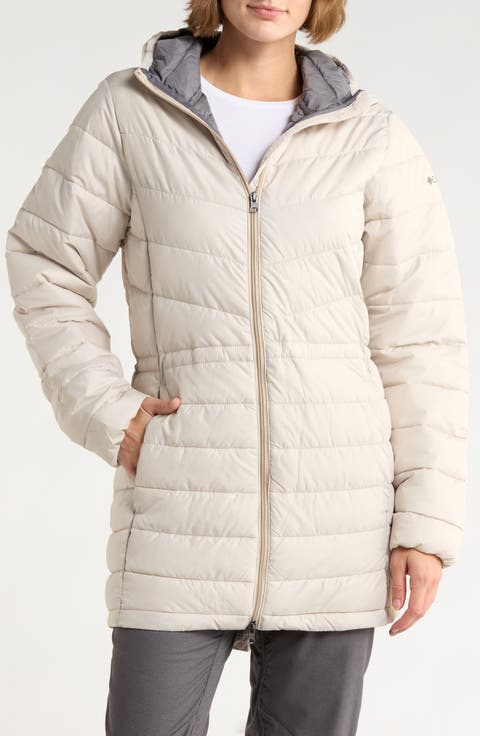 Pacific Locks Water Repellent Hooded Puffer Jacket