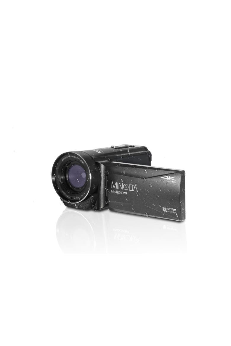 4K Ultra HD Waterproof Camcorder, Main, color, Black