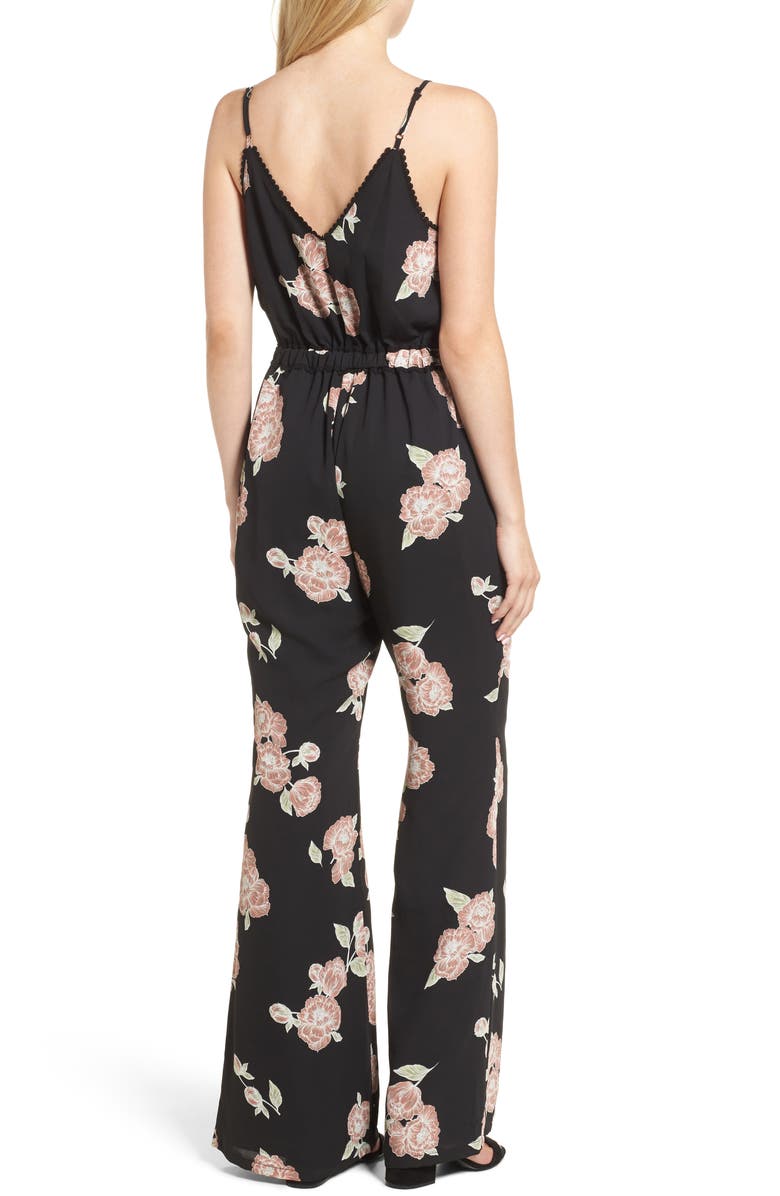 cupcakes and cashmere Felissa Strappy Jumpsuit, Alternate, color, 