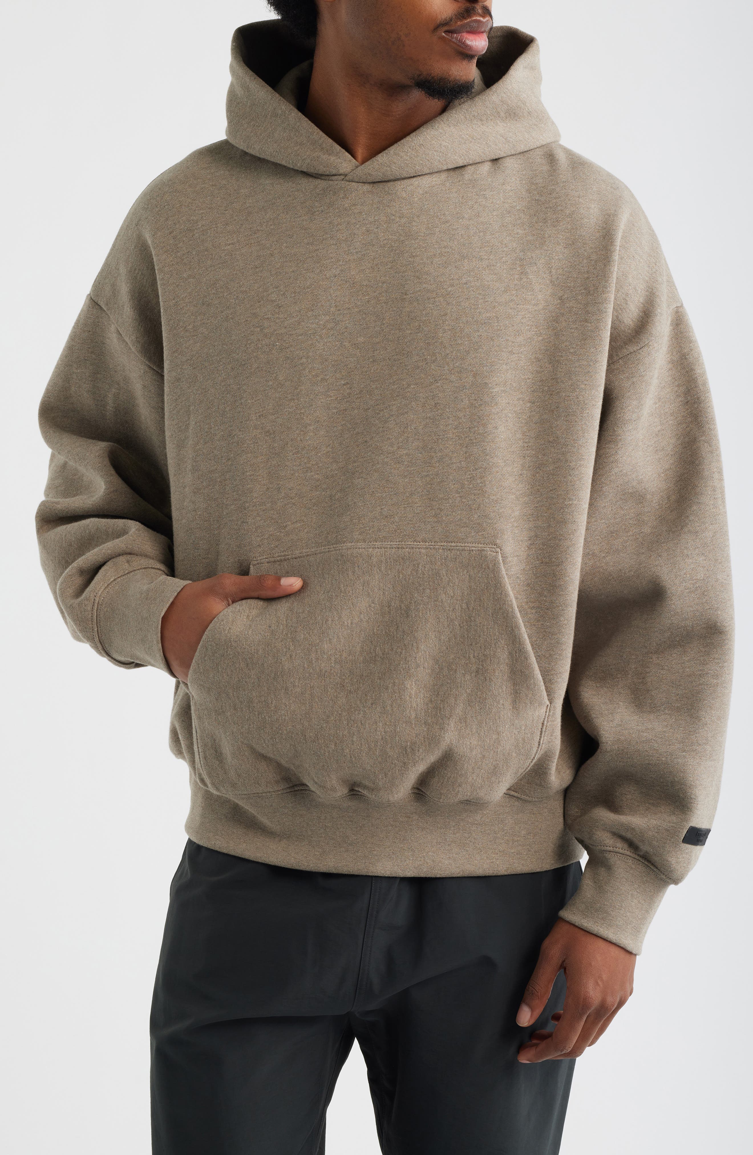 Мужские Fear of God Essentials Classic Fit Fleece Hoodie — фото 2