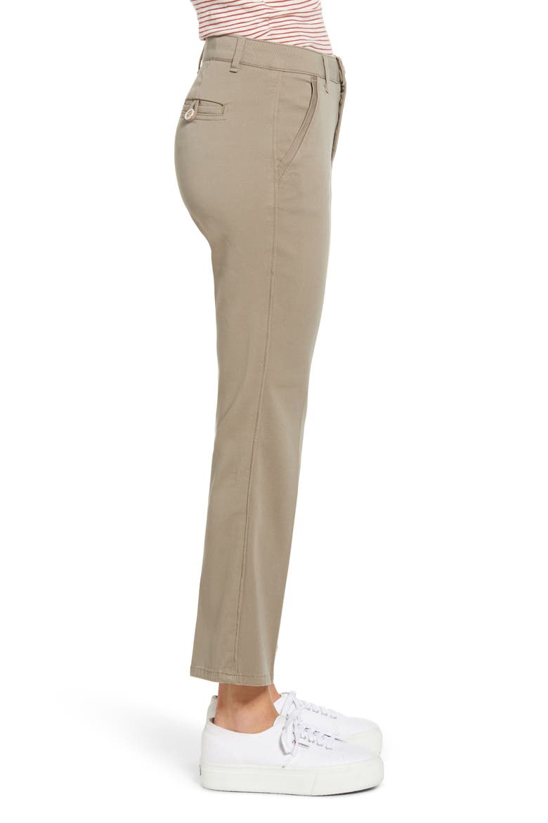 Ab-solution Luxe Touch Cotton Blend Ankle Trousers (Nordstrom Exclusive), Alternate, color, MOONROCK