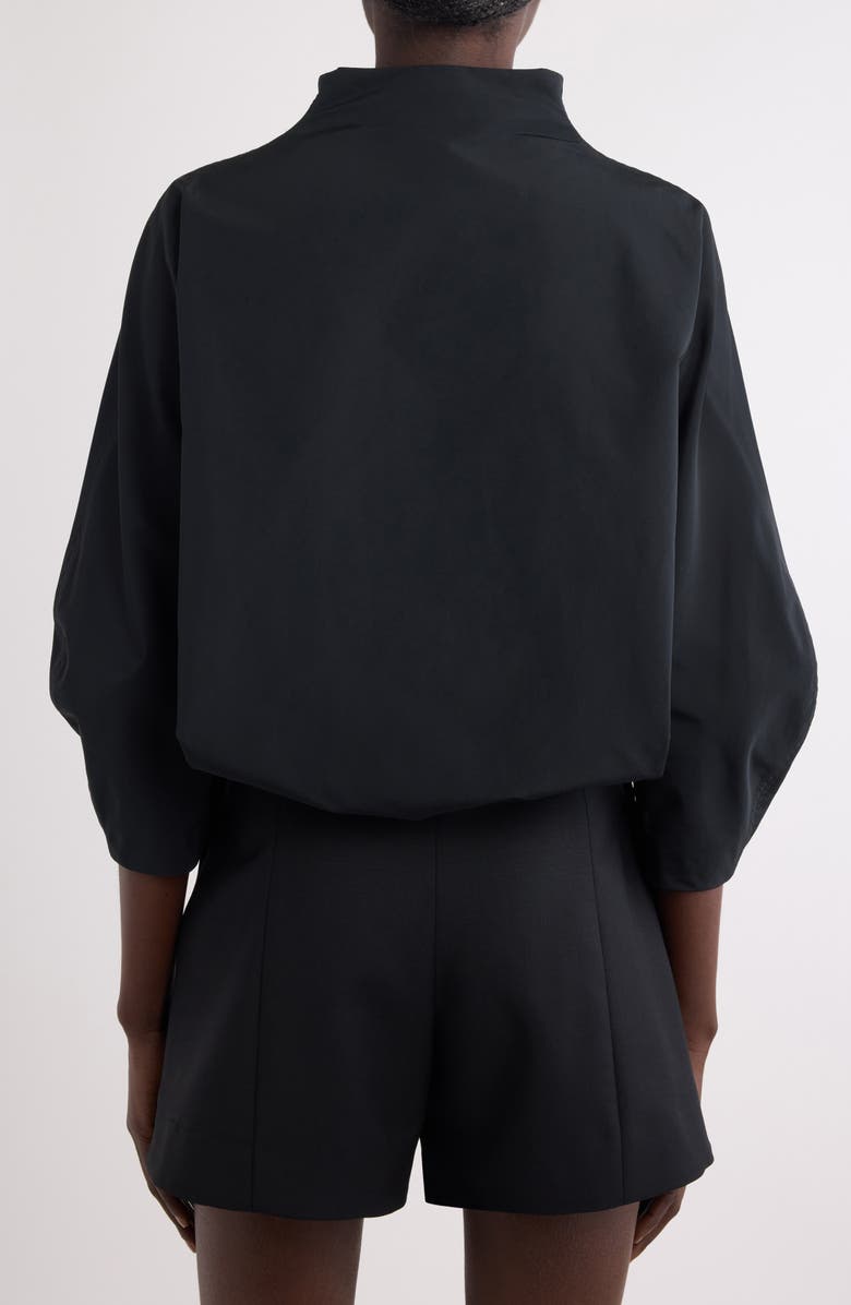 Givenchy Crop Button-Up Shirt, Alternate, color, 