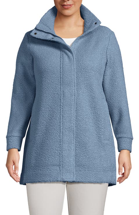 Boucle Fleece Coat