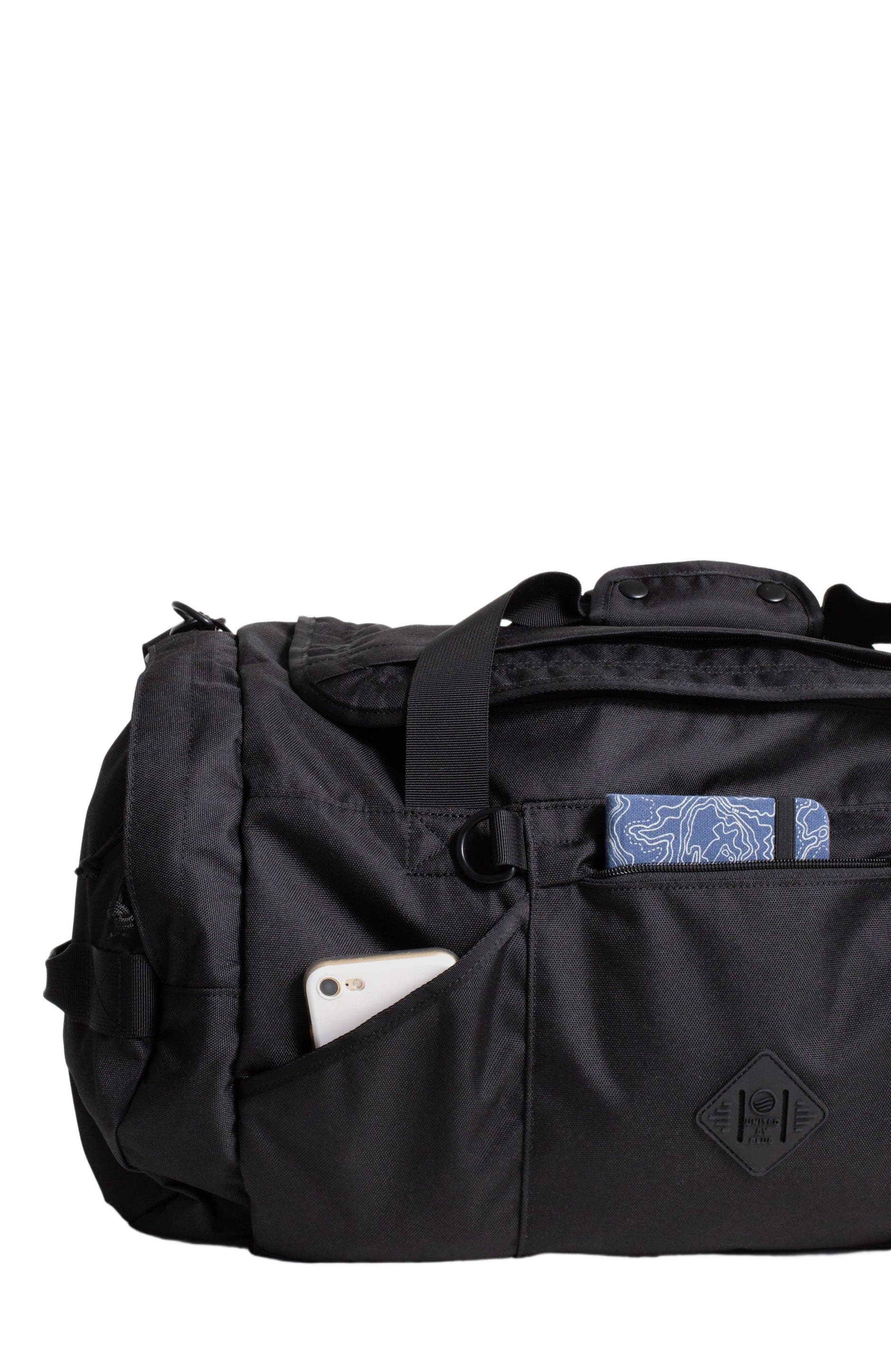 United By Blue (R)evolution 55L Duffel, Alternate, color, Black