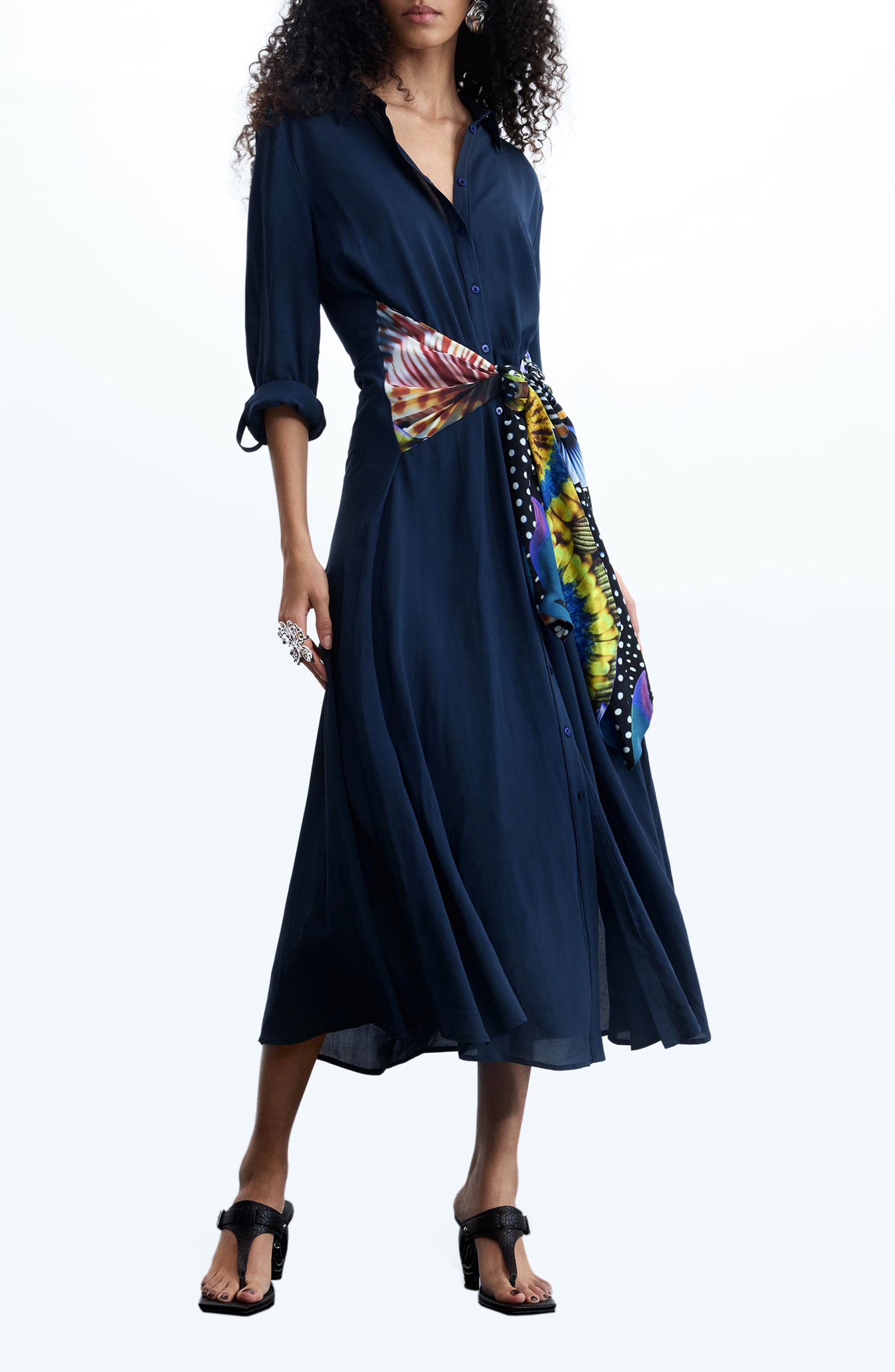 Long Sleeve Shirtdress