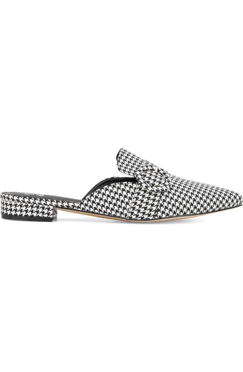 NEW YORK AND COMPANY Parker Houndstooth Mule, Alternate, color,