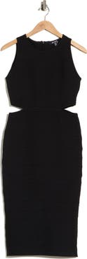 BCBG Sleeveless Cutout Dress