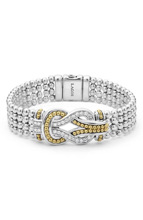 Newport Flat Beaded Bracelet