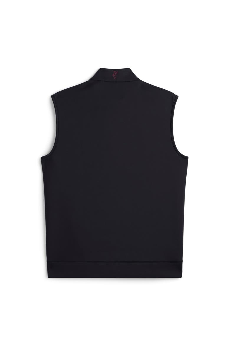 Atlas Quilted Vest, Alternate, color, Zin/Black