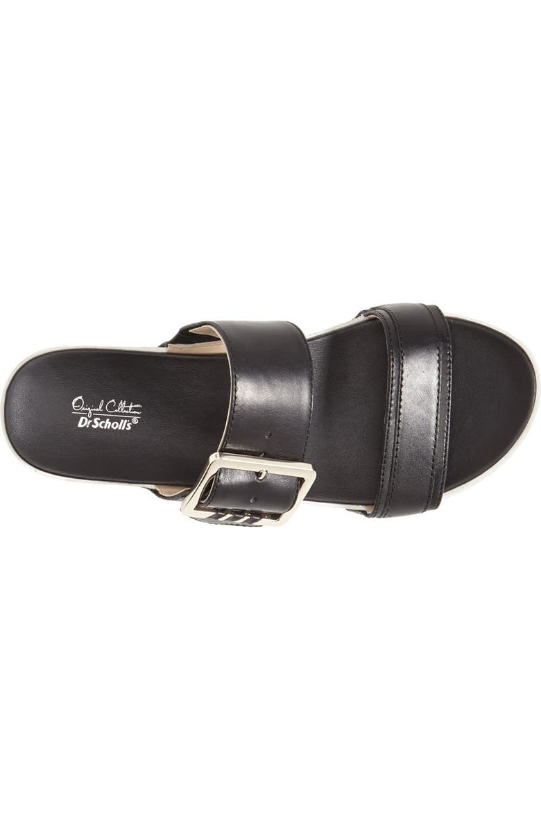 Dr. Scholl's Original Collection 'Frill' Slide Sandal, Alternate, color,