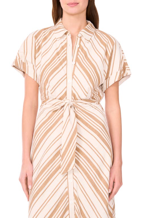 Halogenr Halogen(r) Tie Front Dolman Sleeve Maxi Dress