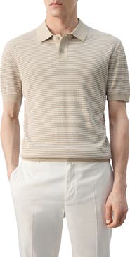 MANGO Stripe Polo