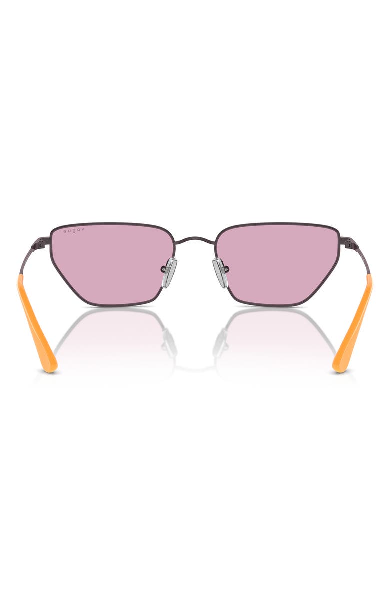 VOGUE 56mm Irregular Sunglasses, Alternate, color,
