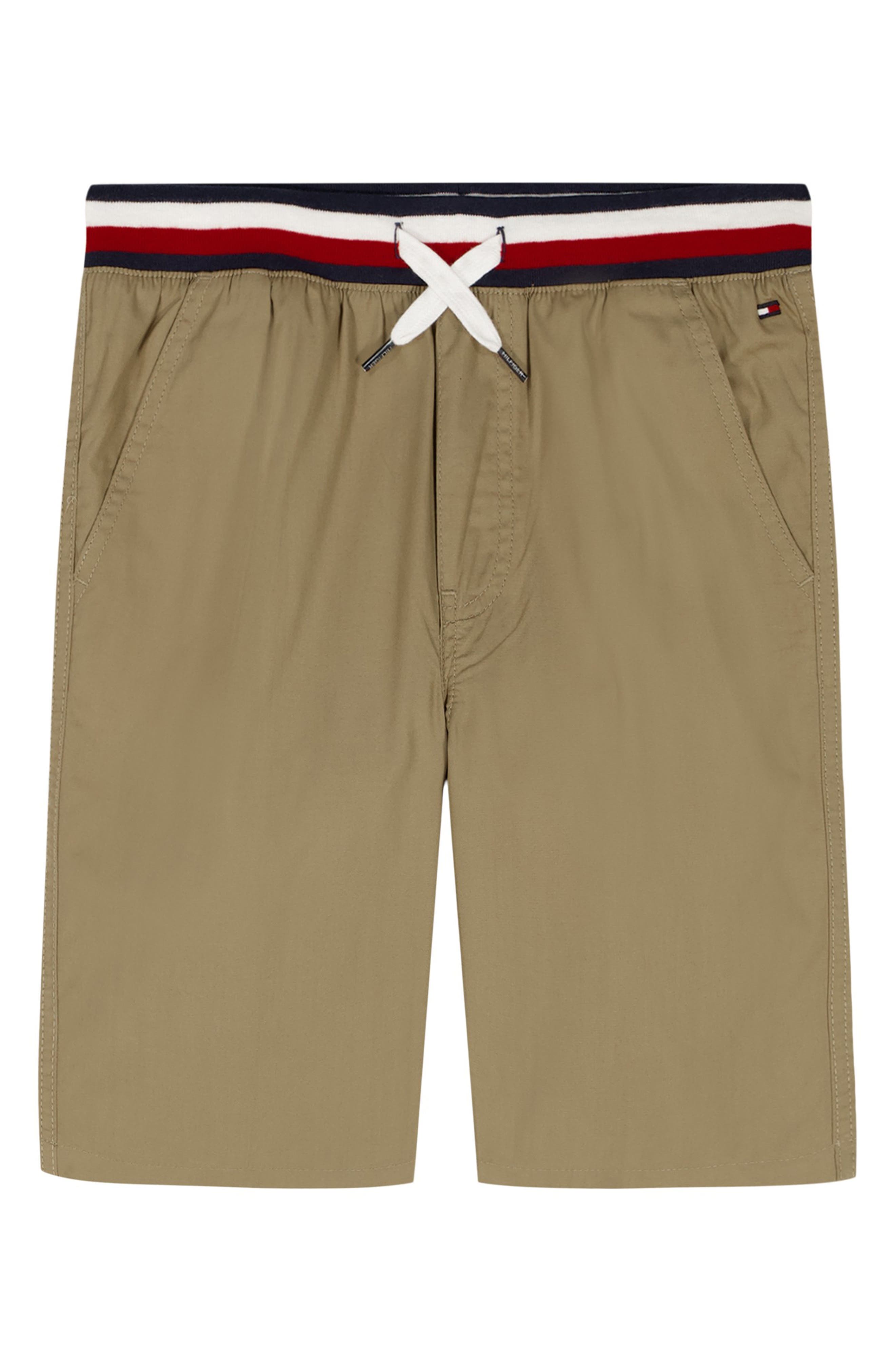 Tommy Hilfiger Kids' Woven Short with Knit Waistband