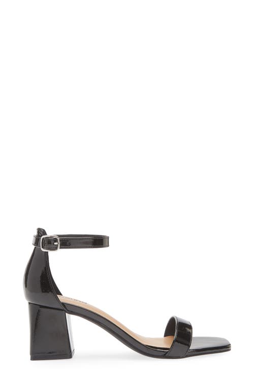 Abound Finn Ankle Strap Sandal In Black Crinkle