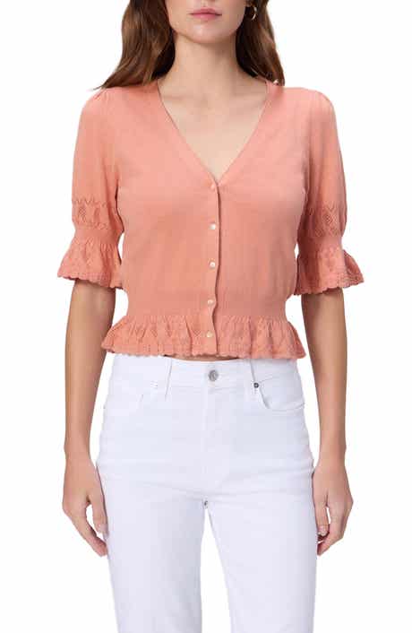 Vetra Cotton & Silk Blend Sweater