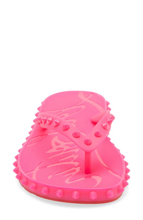 Christian Louboutin Super Loubi Flip Flop