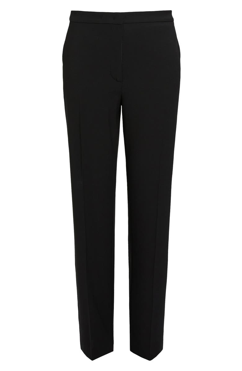 Marina Rinaldi Ghirba Virgin Wool Crepe Pants, Alternate, color, 