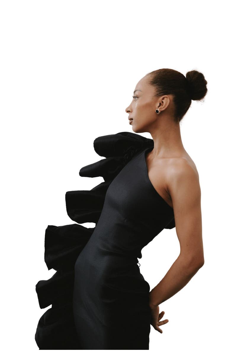 SEZ Sevilla Dress, Alternate, color, Black