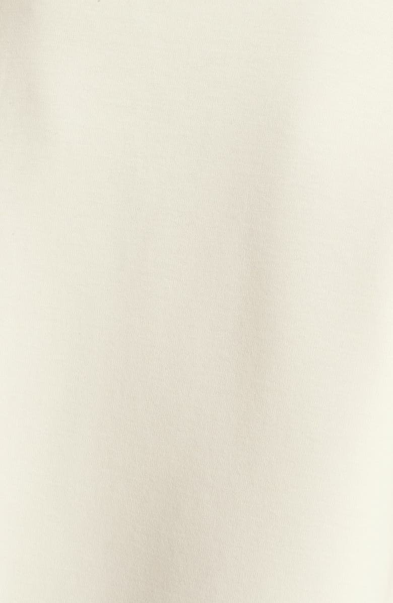 Fendi 'Karlito - Karl Loves Fendi' Fleece Top with Genuine Fur Trim, Alternate, color, 