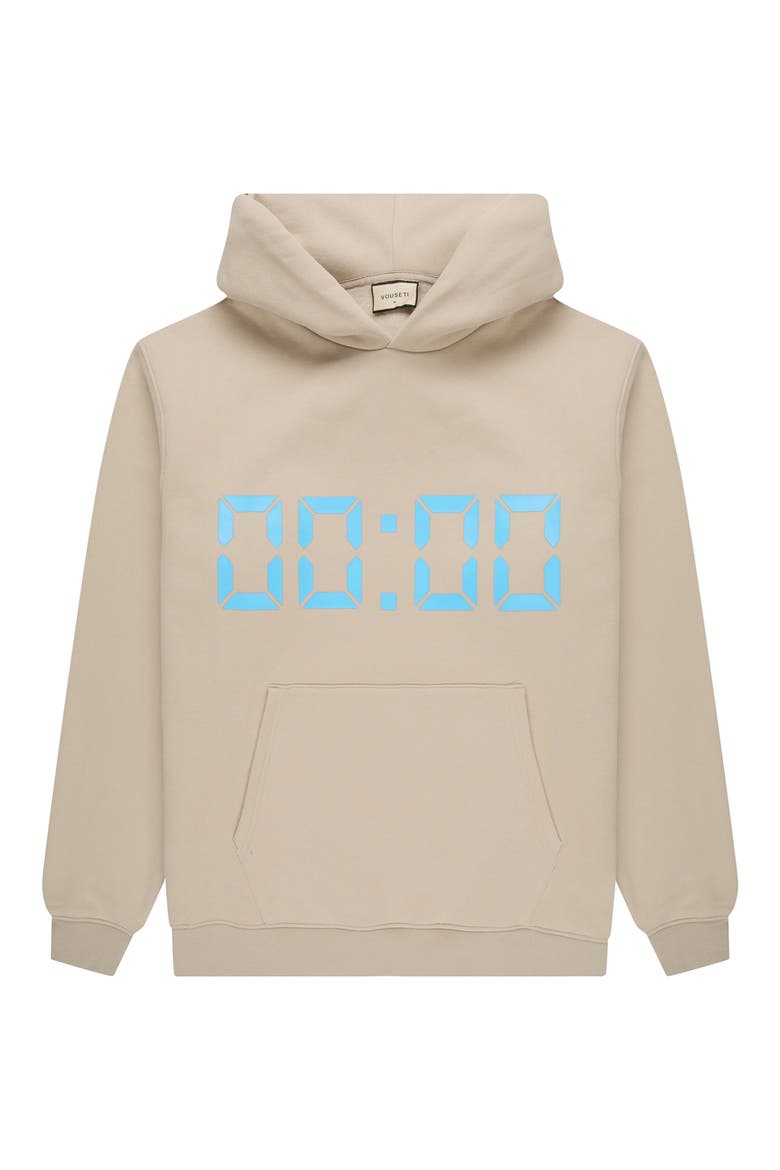 Us Against Time Pullover Hoodie, Alternate, color, SMOKEY GREY