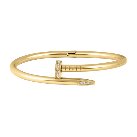 Nailed It Bangle Bracelet
