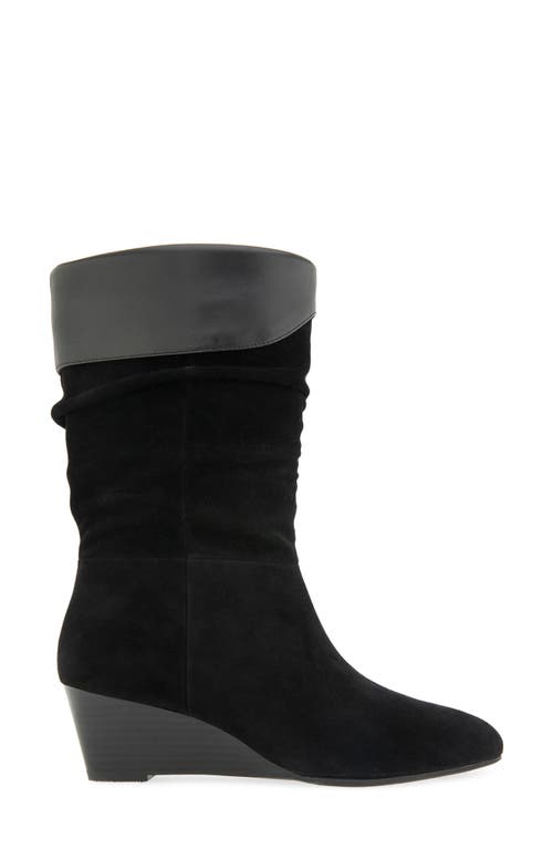 Aerosoles Carmela Wedge Bootie In Black