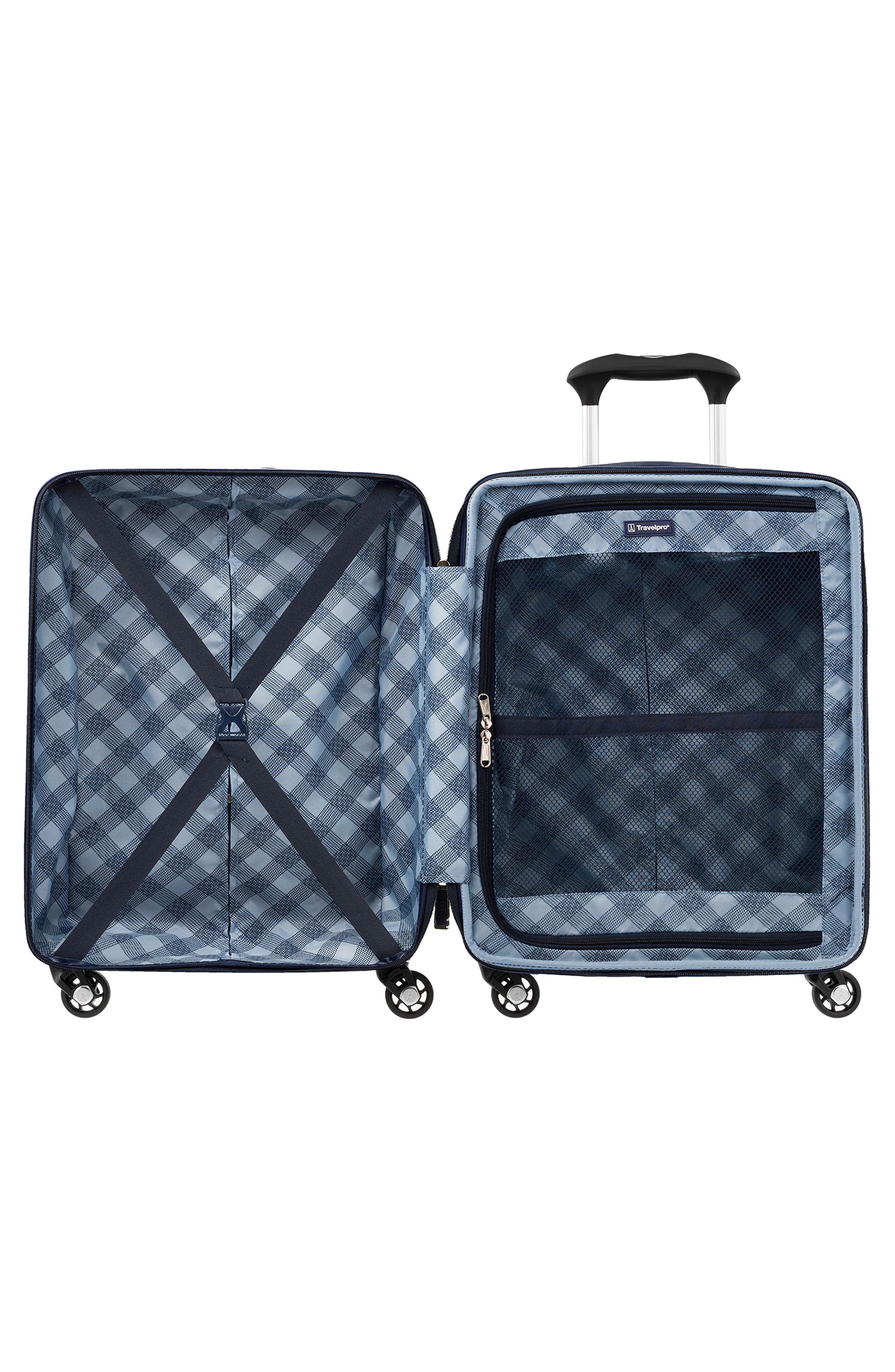TRAVELPRO Max Lite 5 20-Inch International Carry-On Hardside Spinner Luggage, Alternate, color, Midnight Blue