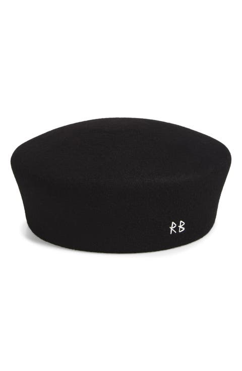 Wool Felt Pillbox Hat