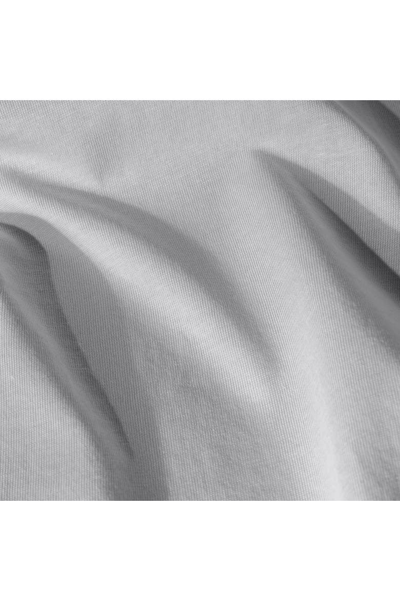 Organic Cotton Jersey Sheet Set, Alternate, color, Light Grey