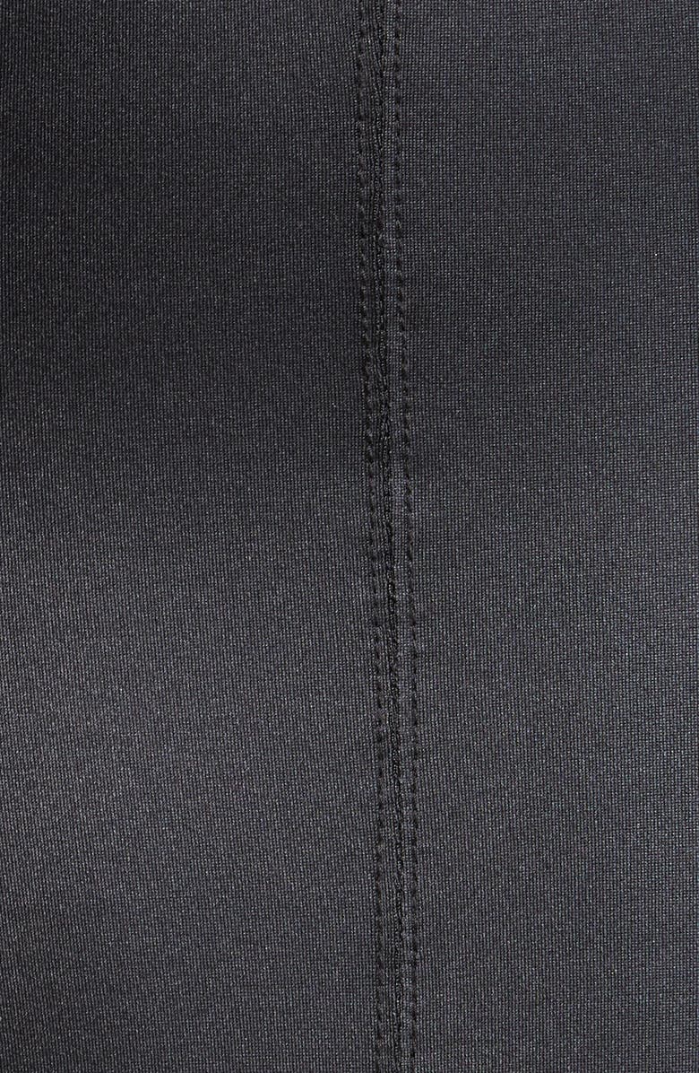 SKIMS Stretch Satin Underwire Thong Bodysuit, Alternate, color,