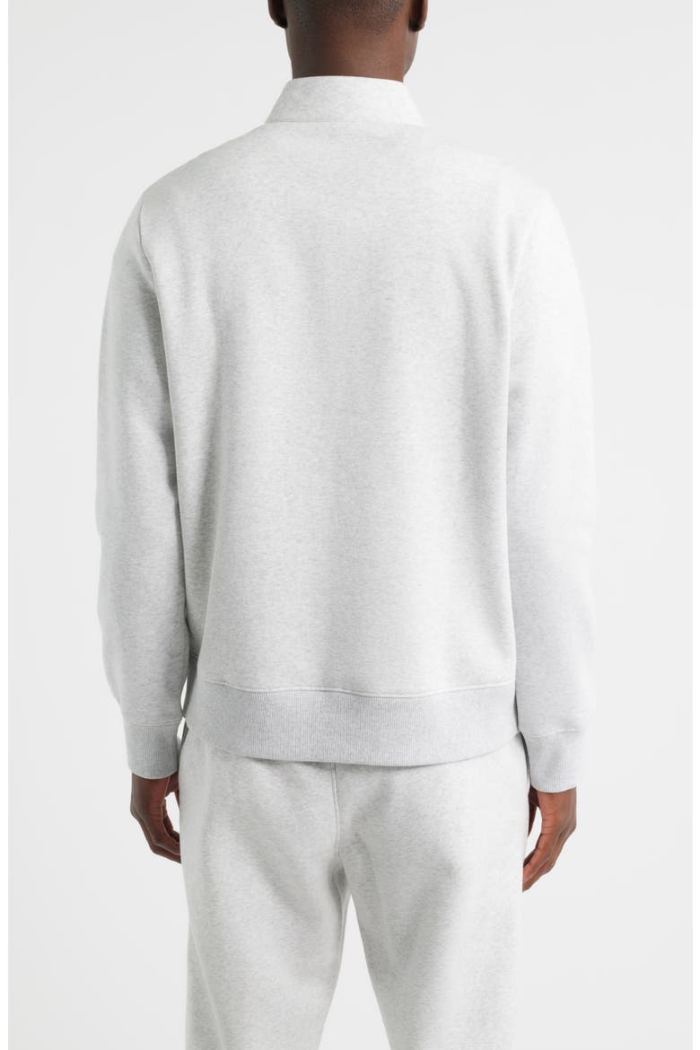Vital Fleece Quarter Zip Pullover, Alternate, color, GREY FOG HEATHER