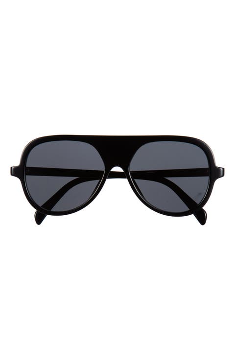 Flat Front Aviator Sunglasses