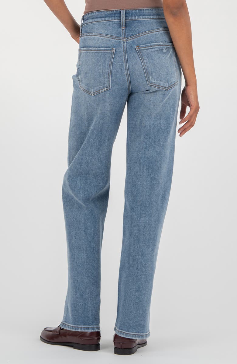KUT from the Kloth Siena High Waist Wide Leg Jeans, Main, color, Resiliently