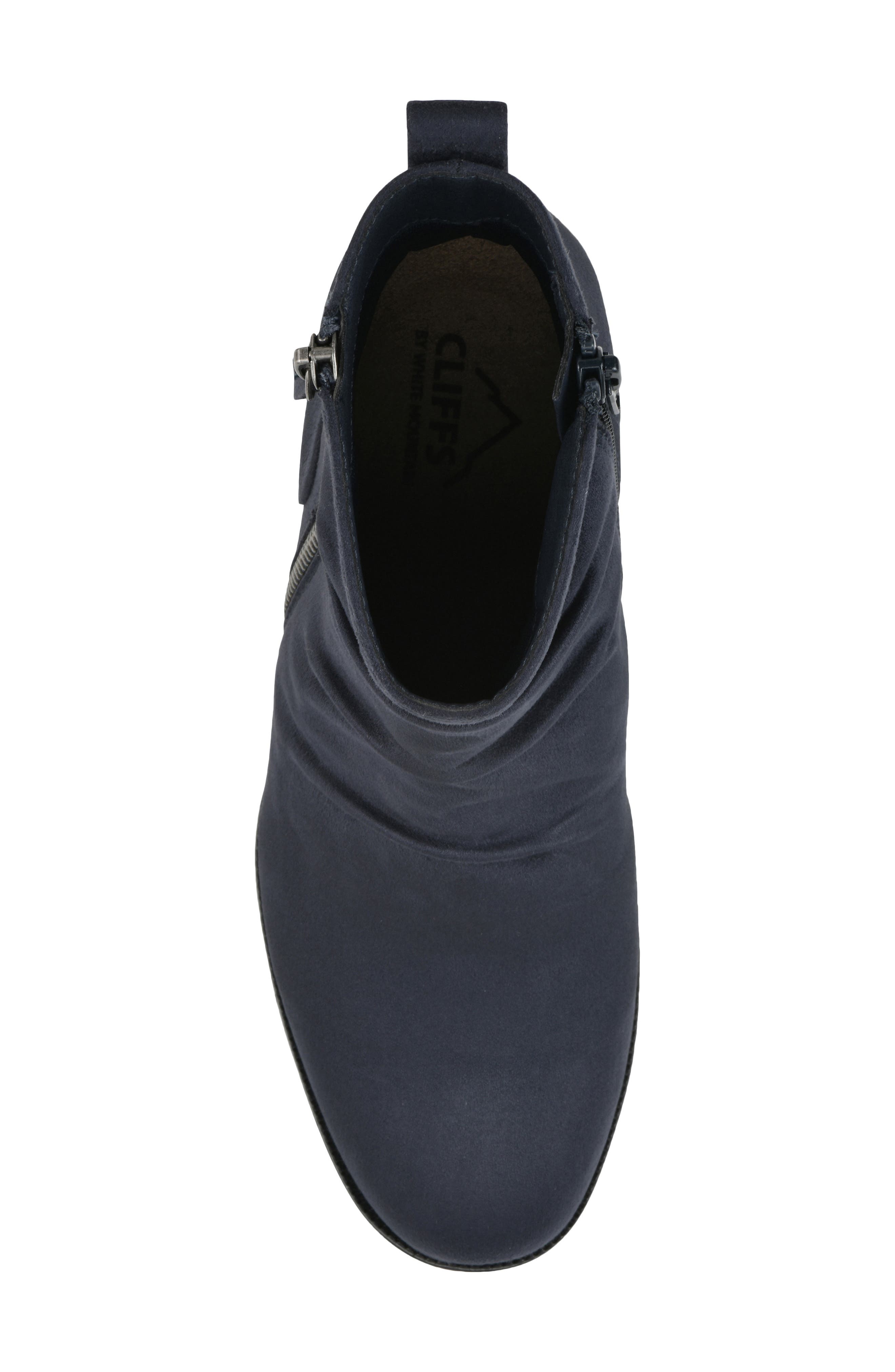 Durston Ankle Boot, Alternate, color, NAVY/ FABRIC