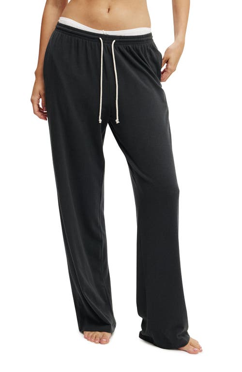 COTTON ON BODY LIGHT WEIGHT SUPER SOFT WIDE LEG PANT