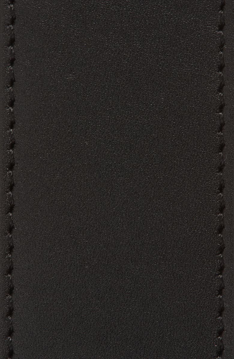 The Row Half Moon Leather Belt, Alternate, color, 