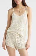 BP. Open Stitch Cotton Tank
