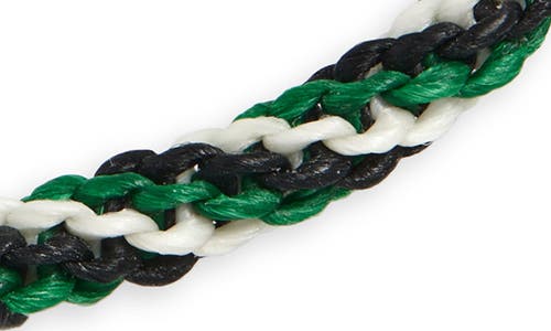 Caputo & Co Macramé Knotted Stripe Bracelet