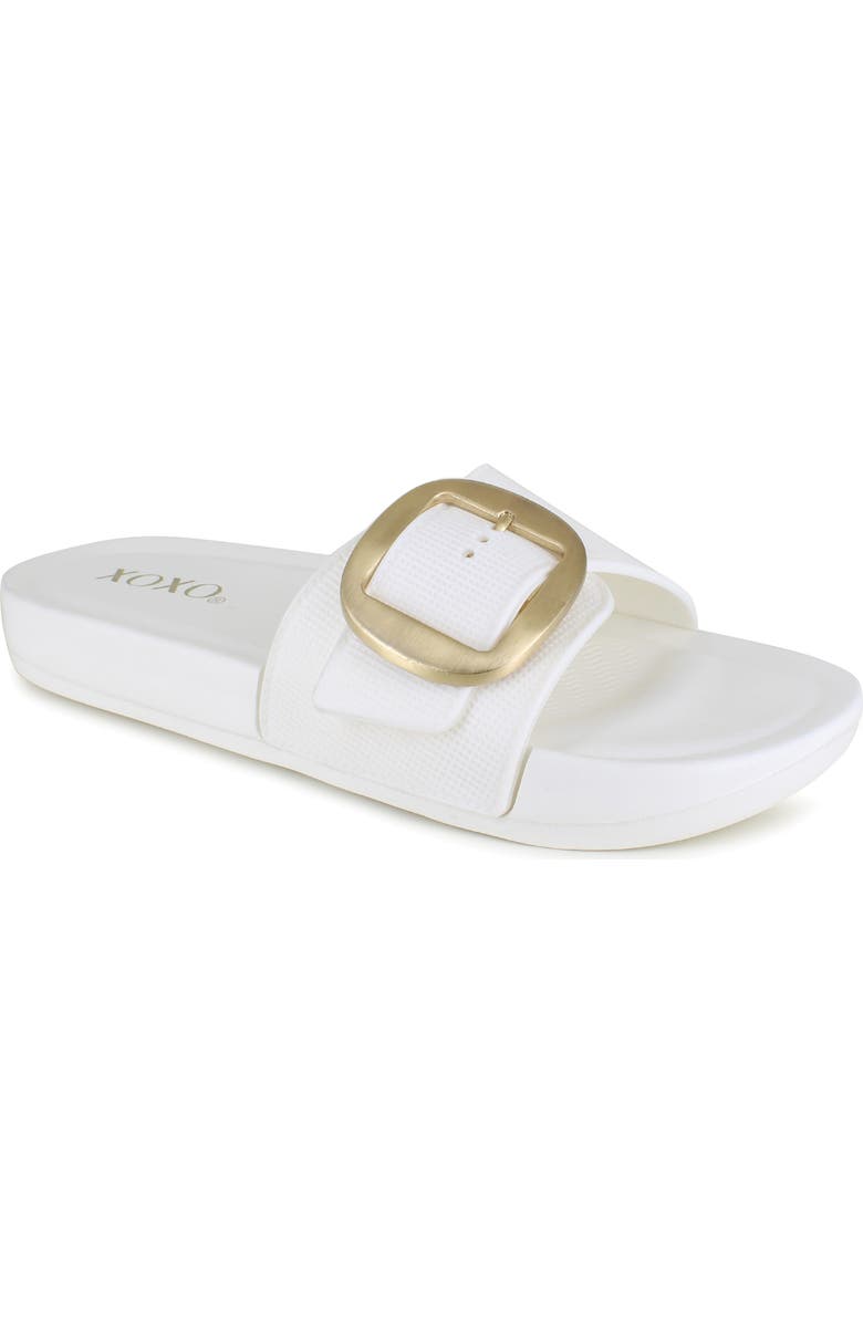 XOXO Christina Slide Sandal, Main, color,