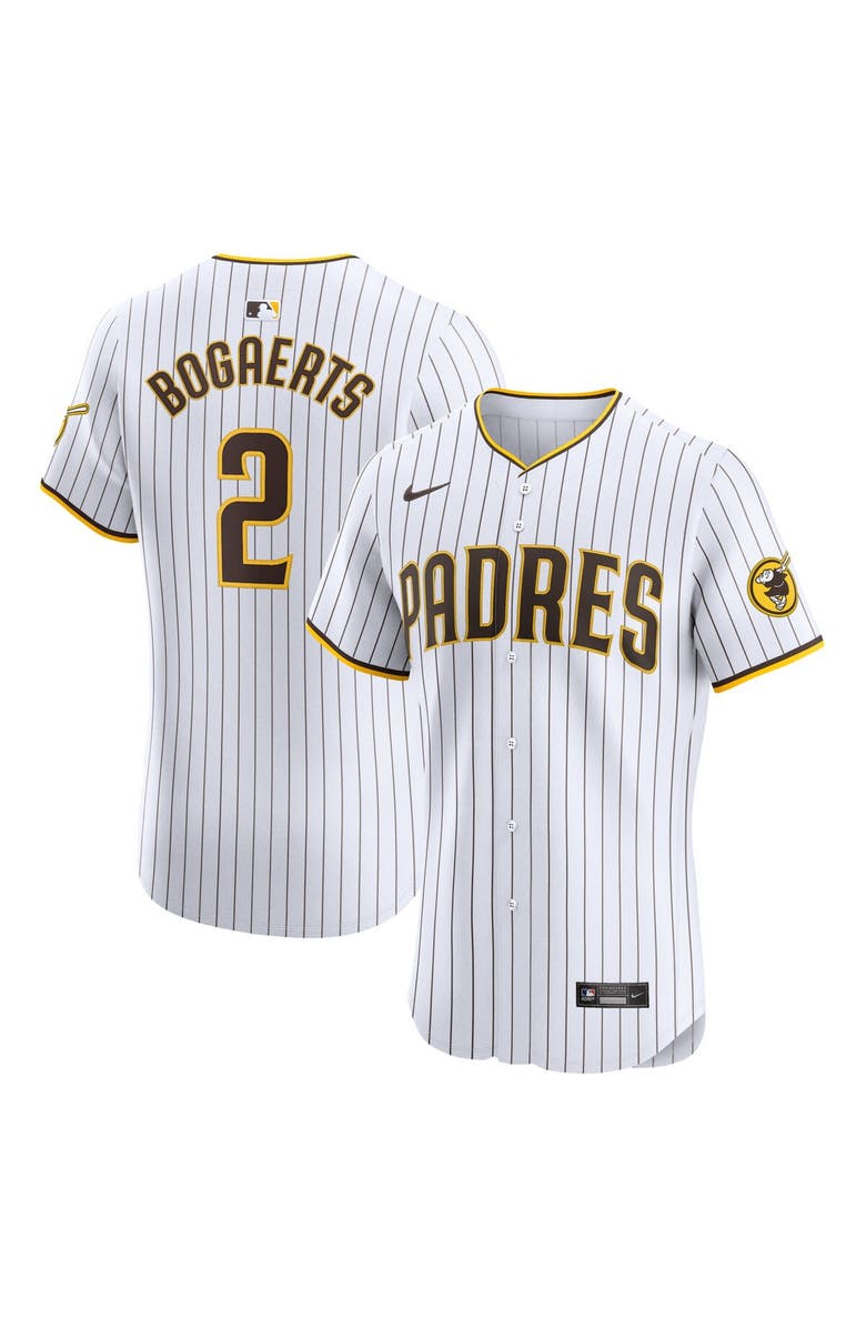 Nike Men's Nike Xander Bogaerts White San Diego Padres Home Elite Jersey, Main, color, White