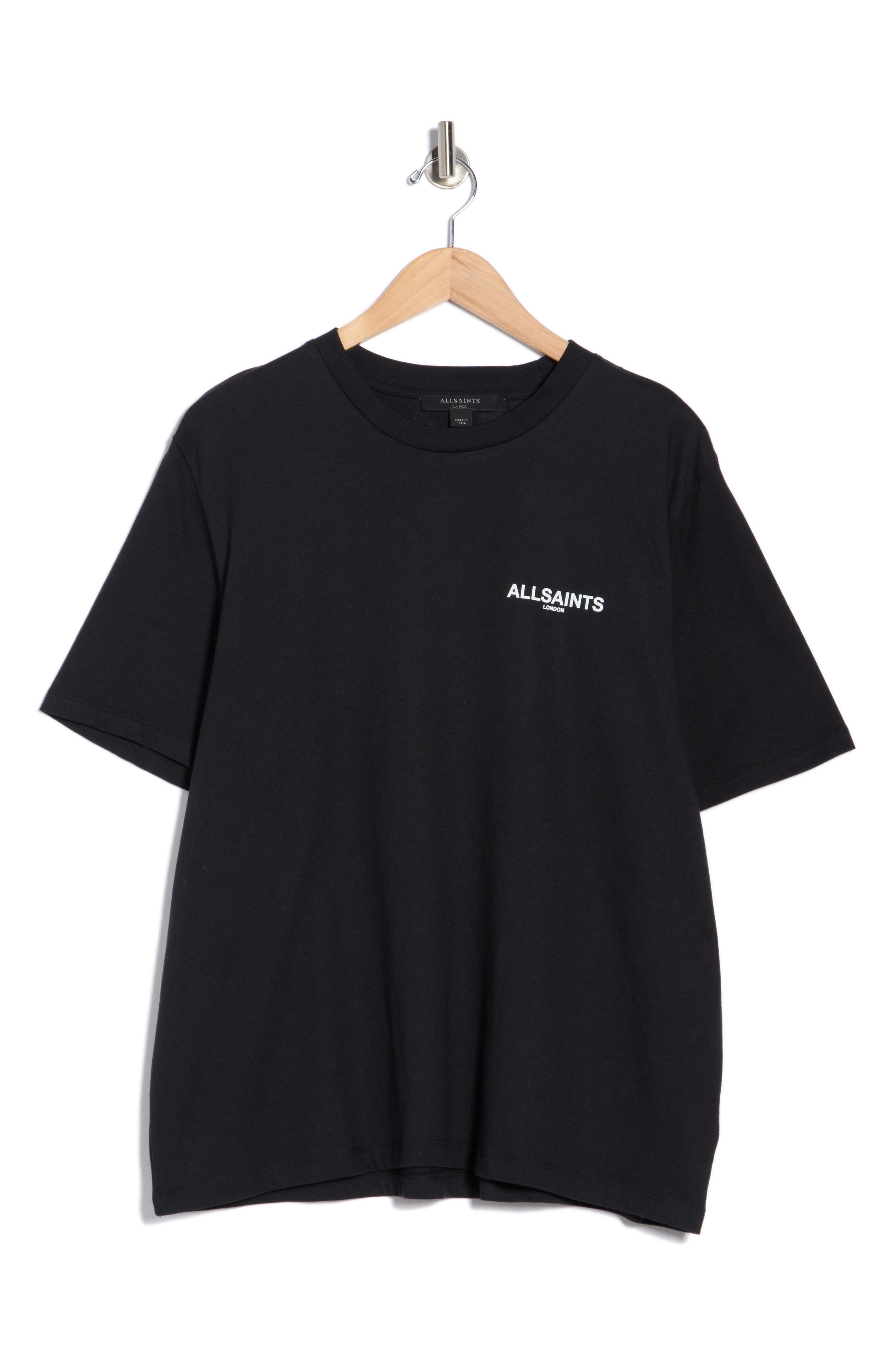 AllSaints Fleurir Lila Boyfriend T-Shirt