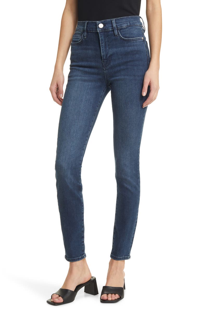 FRAME Le High Waist Skinny Jeans, Main, color, 