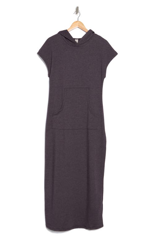 Go Couture Short Sleeve Hoodie Dress
