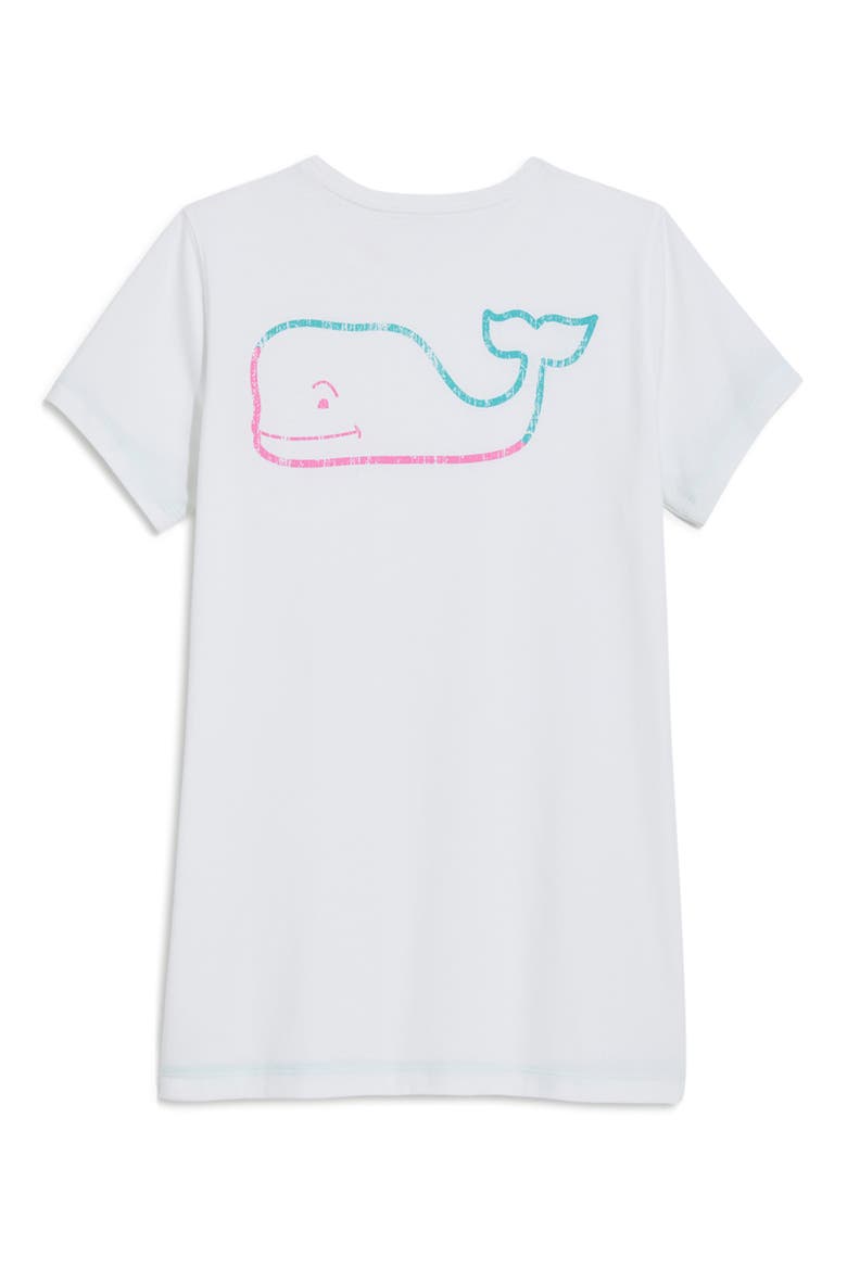 Burgee Whale Short Sleeve Graphic T-Shirt, Alternate, color, WHITE CAP